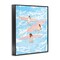 Stupell Industries Surfing Girls Trio Framed Giclee, design by Ziwei Li
